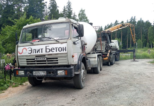 Бетон в Куровском
